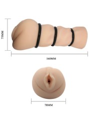 CRAZY BULL - VAGINA MASTURBATOR MET RINGEN