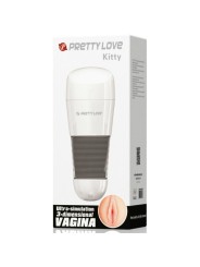 PRETTY LOVE - KITTY WHITE VAGINA MASTURBATOR 2