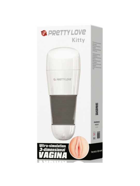 PRETTY LOVE - KITTY WHITE VAGINA MASTURBATOR 2