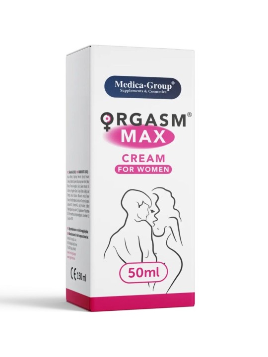MEDICA GROUP - CREME ÍNTIMO ORGASM MAX PARA MULHERES 50 ML