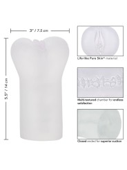 CALEXOTICS - GRENZELOZE VULVA TRANSPARANTE MASTURBATOR