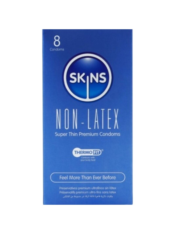 SKINS - LATEXVRIJE CONDOMS, PAK VAN 8