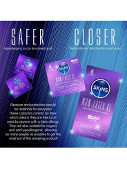 SKINS - LATEX-FREE CONDOMS XL PACK OF 4