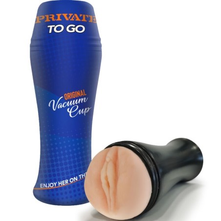 PRIVATE - ORIGINELE VACUÜM CUP TO GO MASTURBATOR