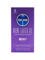 SKINS - PRESERVATIVOS SIN LATEX XL PACK 8