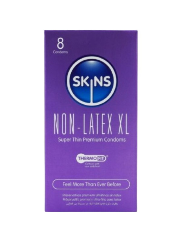 SKINS - CAMISINHAS SEM LÁTEX TAMANHO XL PACOTE COM 4