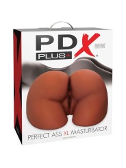 PDX PLUS - MASTURBADOR PERFECT ASS XL DUPLA ENTRADA MARROM