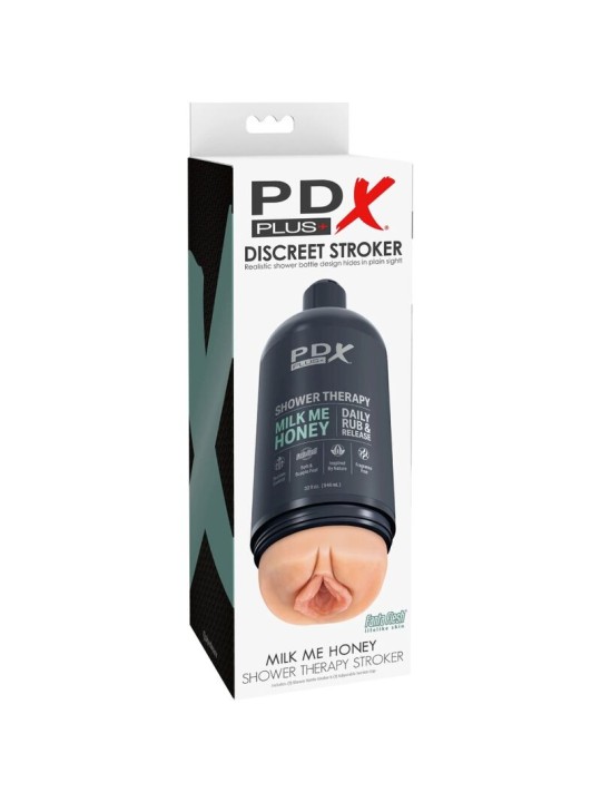 PDX PLUS - STROKER MASTURBATOR DISKRETES FLASCHENDESIGN MILK ME HONEY 