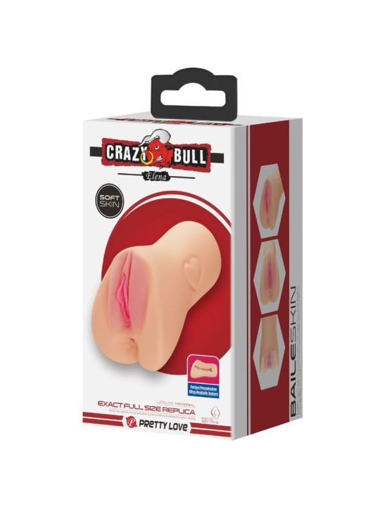 CRAZY BULL - MASTUBADOR EN FORME DE VAGIN ELENA