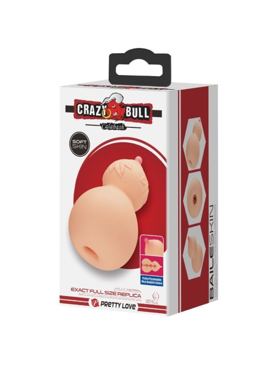 CRAZY BULL - CALABASH MASTUBADOR EN FORMA DE PECHO