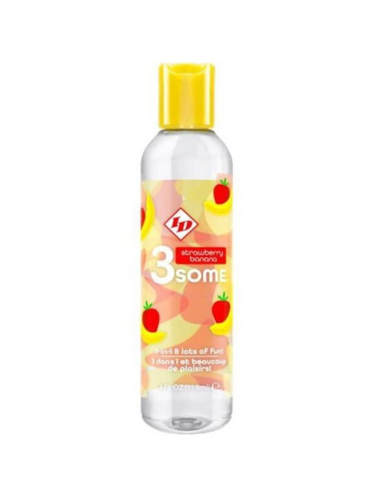 ID 3SOME - 4 FL OZ AARDBEI BANAAN