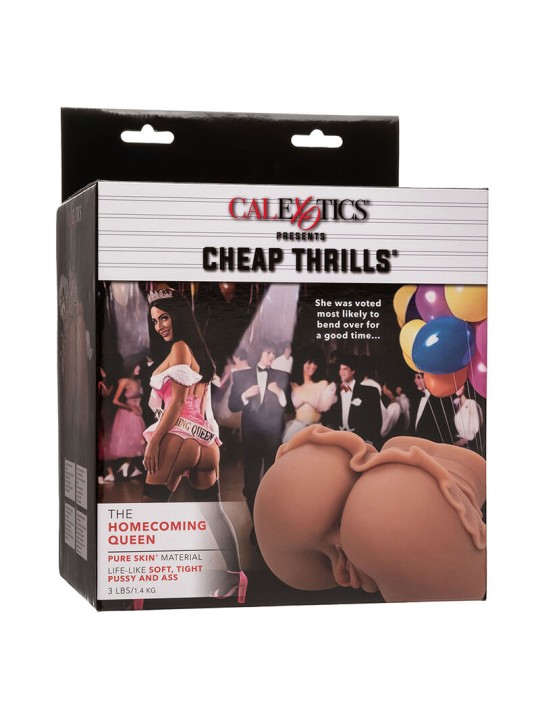 CALEXOTICS - A RAINHA DO BAILE MASTURBADOR DUPLO REALÍSTICO CARAMELO