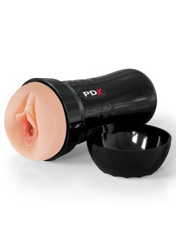 PDX EXTREME - NATTE KUTJES NATUURLIJKE ZELFSMEERBARE VAGINA MASTURBATO