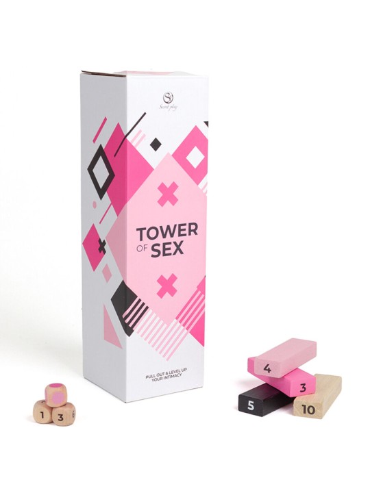 SECRETPLAY - TOWER OF SEX WOODEN GAME