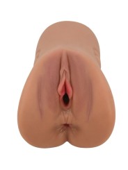 CRAZY BULL - SCHARLAKE VAGINA EN ANUS ONTWERP MET EEN NATUURLIJK HART