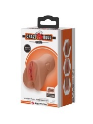 CRAZY BULL - SCHARLAKE VAGINA EN ANUS ONTWERP MET EEN NATUURLIJK HART