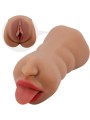 CRAZY BULL - SARAH DOUBLE MOUTH & NATUURLIJKE VAGINA MASTURBATOR