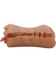 CRAZY BULL - SARAH DOUBLE MOUTH & NATUURLIJKE VAGINA MASTURBATOR