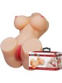 CRAZY BULL - HETTY REALISTISCHER WEIBLICHER TORSO VAGINA UND ANAL 1,9 