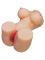 CRAZY BULL - HETTY TORSE FÉMININ RÉALISTE VAGIN ET ANAL 1,9 KG