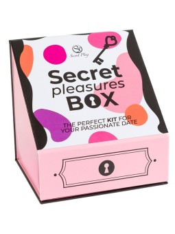 SECRET PLAY - COFFRET DE PLAISIRS POUR COUPLES : DÉS + BALLE VIBRANTE 