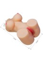 CRAZY BULL - HETTY TORSE FÉMININ RÉALISTE VAGIN ET ANAL 1,9 KG