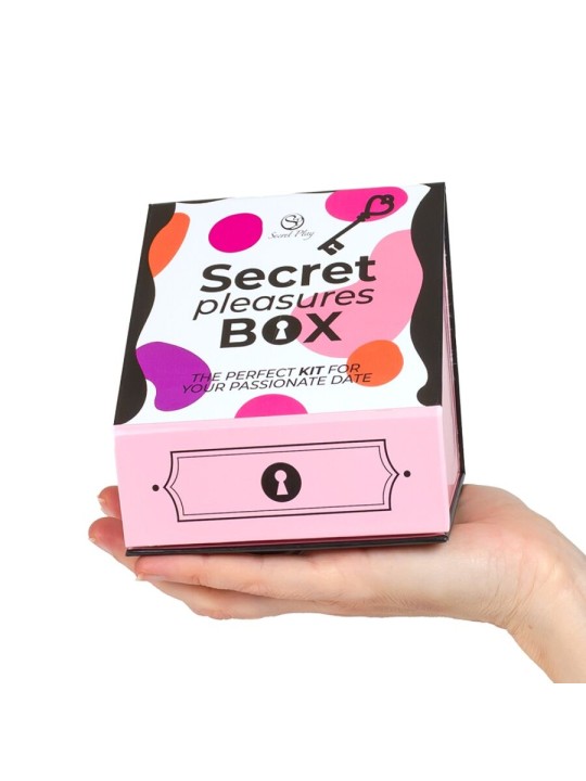 SECRET PLAY - PLEASURES BOX PER COPPIE: DADI + PROIETTILE VIBRANTE + P