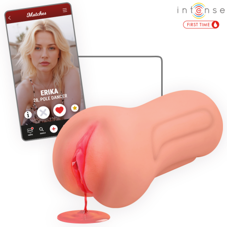 INTENSE FIRST TIME - ERIKA MAAGDELIJKE MASTURBATOR MET BLOEDING