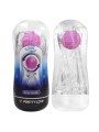 PRETTY LOVE - COPO DE MASTURBAÇÃO TEXTURIZADO 360º TRANSPARENTE