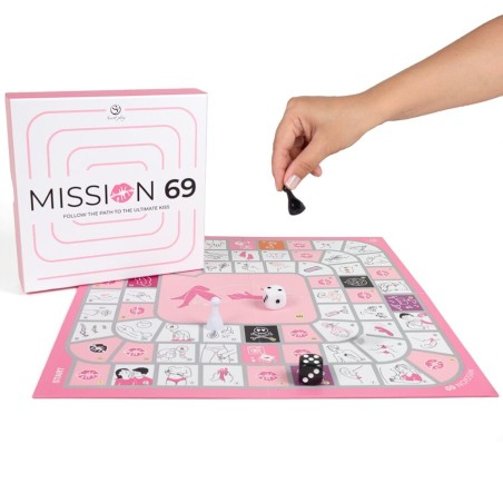 SECRET PLAY - BORDSPEL VOOR STELLEN "MISSION 69"