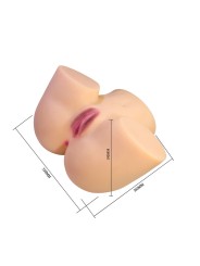CRAZY BULL - LIORA XXL MASTURBATEUR VAGINAL ET ANAL DOUBLE