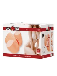 CRAZY BULL - LIORA XXL DUBBELE VAGINALE EN ANALE MASTURBATOR