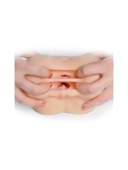 PIPEDREAMS EXTREME TOYZ - MEGA STROKER MASTURBADOR PARA ÂNUS E VAGINA