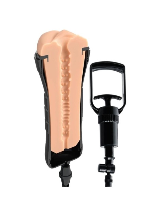 PDX EXTREME - NATTE VAGINA'S SUPERZUIGER XXL LICHTE VAGINA STROKER MET