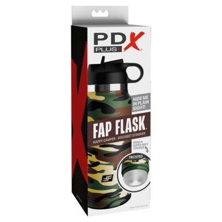 PDX PLUS - FAP FLASK HAPPY CAMPER DISCRETE MASTURBATOR CAMOUFLAGE