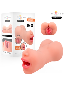 INTENSE DEEP TOUCH - MASTURBATORE RILEY A DOPPIA BOCCA E VAGINA