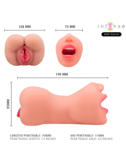 INTENSE DEEP TOUCH - MASTURBATORE RILEY A DOPPIA BOCCA E VAGINA