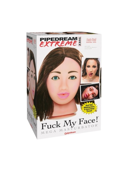 EXTREME TOYZ - NEUK MIJ MEGA MASTURBATOR BRUIN GEZICHT