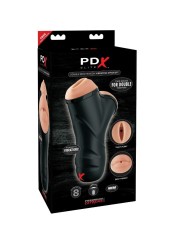 PDX ELITE - VIBRIERENDER STROKER MIT DOPPELPENETRATION