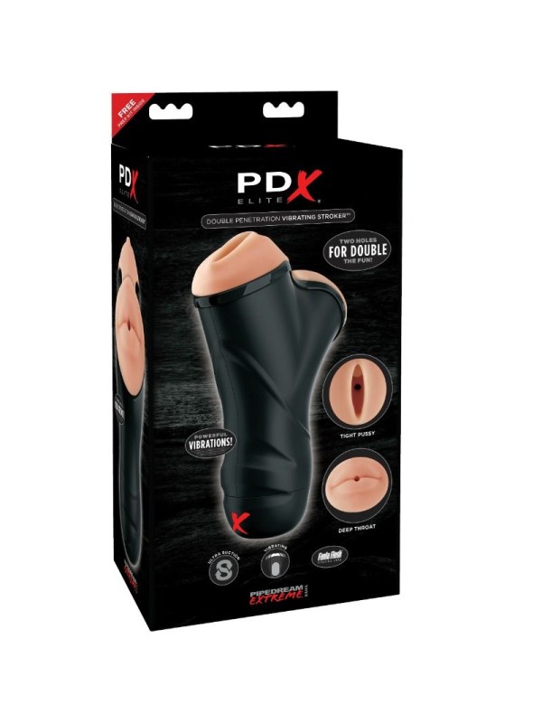 PDX ELITE - COUREUR VIBRANT DOUBLE PÉNÉTRATION