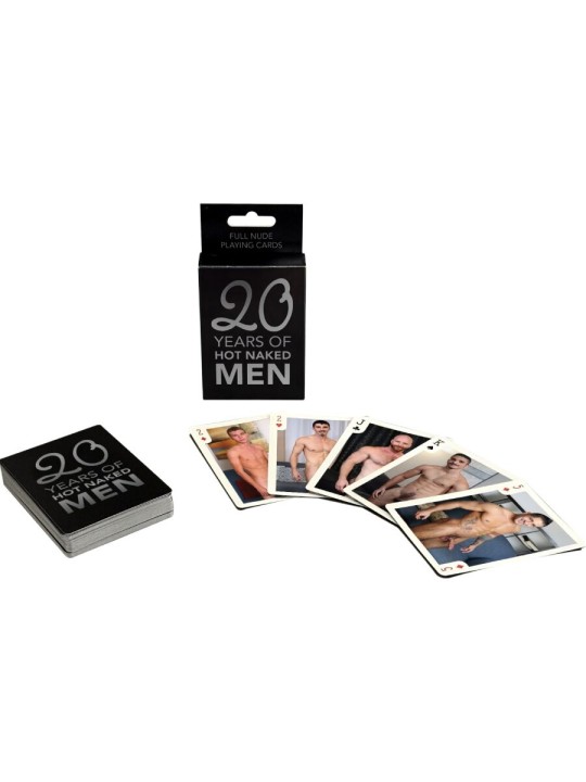 KHEPER GAMES - VOLLEDIG NAAKTE MANNEN DIE KAARTEN SPELEN
