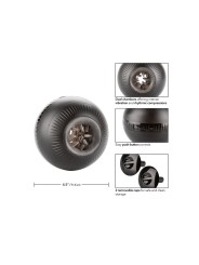 CALEXOTICS - OPTIMUM POWER MASTURBADOR MASCULINO CON VIBRACIÓN