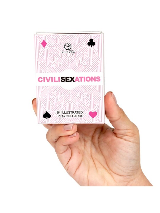 SECRET PLAY - CARD GAME FOR COUPLES "CIVILISEXATIONS"