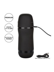 CALEXOTICS - OPTIMUM POWER VIBRATING SUCTION MASTURBATOR