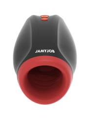 JAMYJOB - MASTURBATEUR NOVAX AVEC VIBRATION ET COMPRESSION