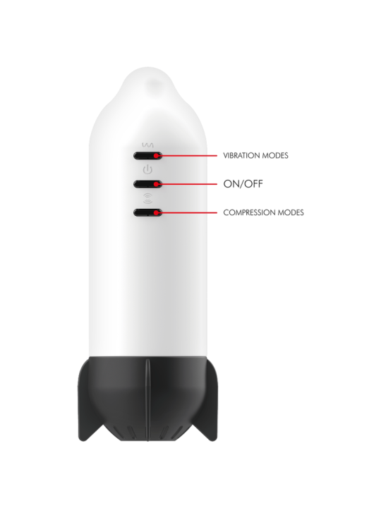 JAMYJOB - ROCKET MASTURBATOR TECNOLOGIA DI COMPRESSIONE MORBIDA E VIBR