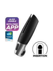 SATISFYER - POWER MASTURBATOR BLACK