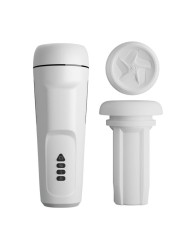 PRETTY LOVE - MASTURBADOR MASCULINO VIBRANTE SIENNA COM VOZ E SUCÇÃO