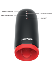JAMYJOB - SPIN-X HEATING AND ROTATION MASTURBATOR
