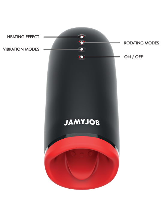 JAMYJOB - SPIN-X HEIZ- UND ROTATIONS-MASTURBATOR